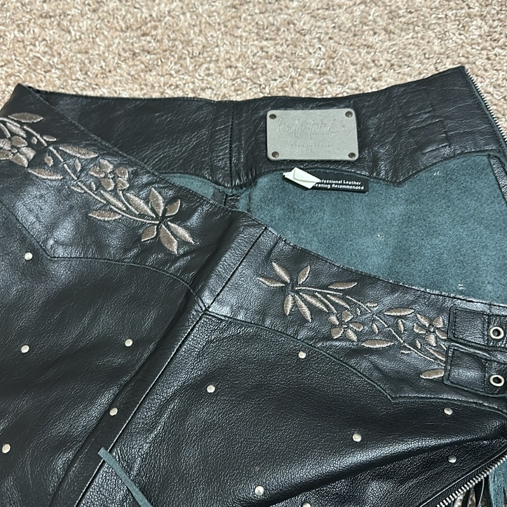 Leather Skirt - Picture 12 of 12